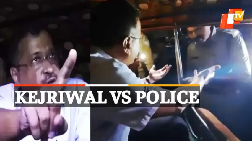 Arvind Kejriwal, Gujarat Police, Ahmedabad, Kejriwal Auto Ride 