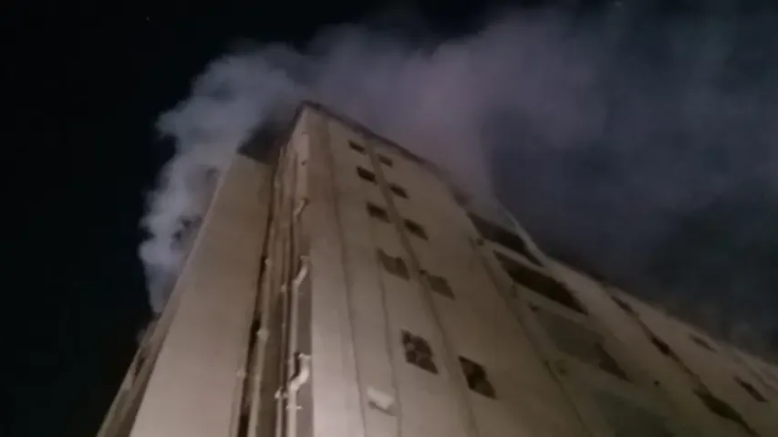 Fire breaks out at Bhartia tower in Cuttack