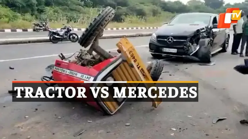 Tractor, Mercedes, Accident, OTVNews