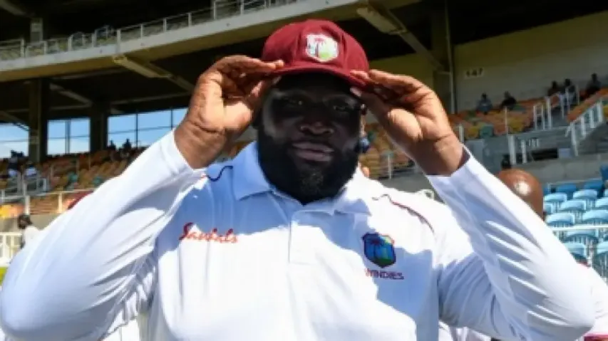 West Indies opener Rahkeem Cornwall 