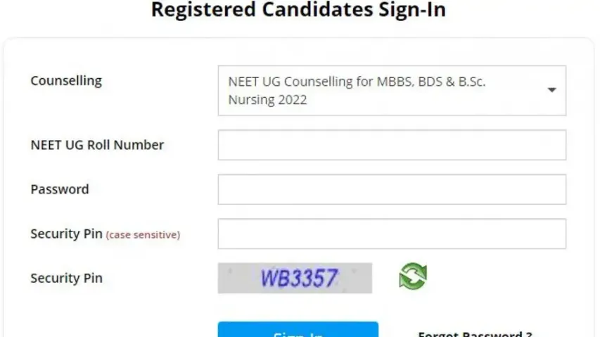 NEET UG Counselling