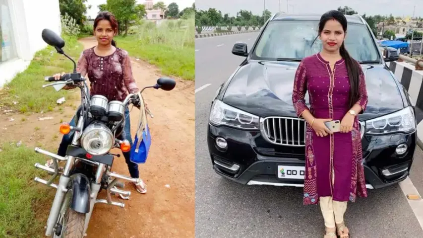 Lady blackmailer Archana Nag in Bhubaneswar