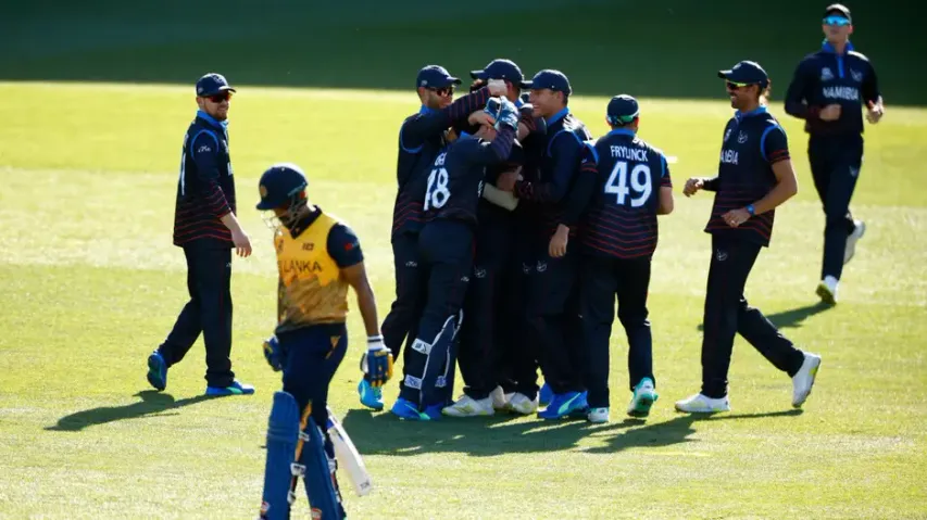Namibia defeats Sri Lanka in T20 World Cup