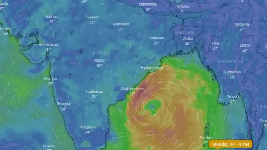 Cyclone In Odisha