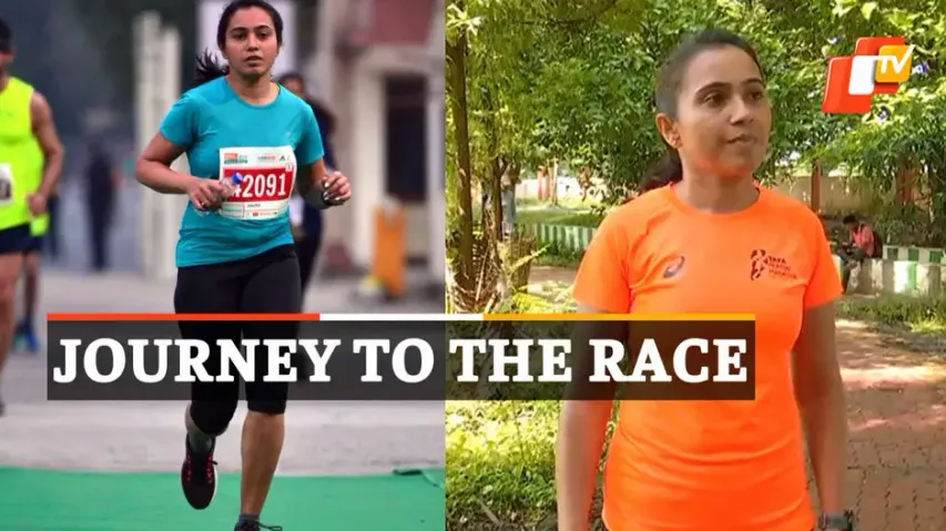 43 Year Old Marathon Runner, Marathon Runner, Aruna Mishra, Berhampur, OTV News