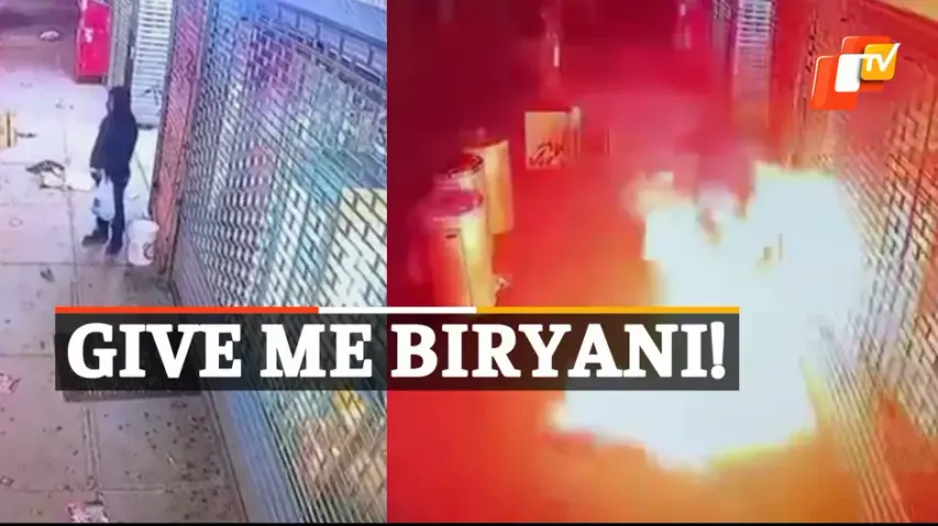 Biryani, Fire, NewYork, OTVNews