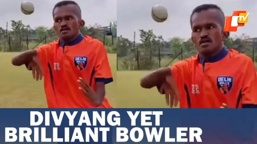 Viral Video, Divyang Cricketer