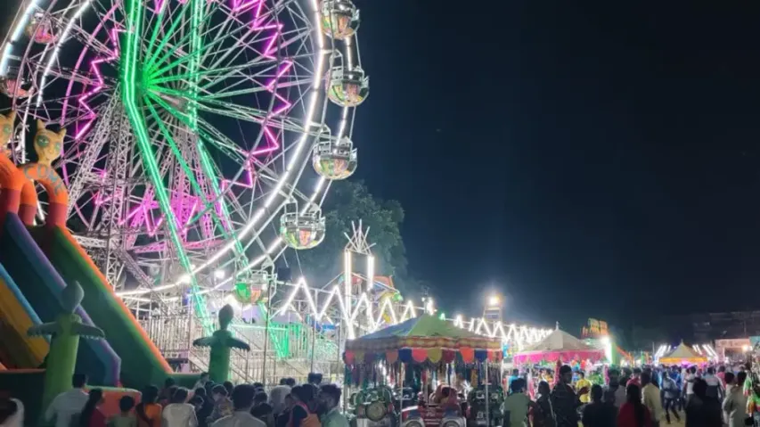 joyrides at Bali Yatra