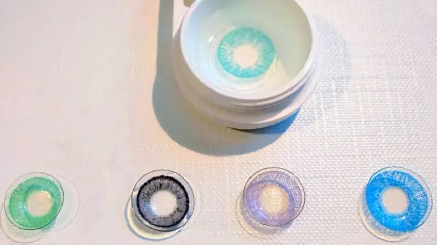 Harmful affects of cosmetic eye lenses