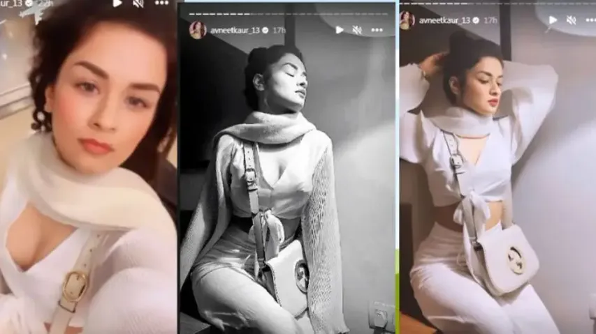 Avneet Kaur's airport look