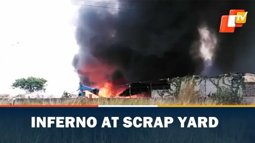 ScrapYard, Fire, Jajpur