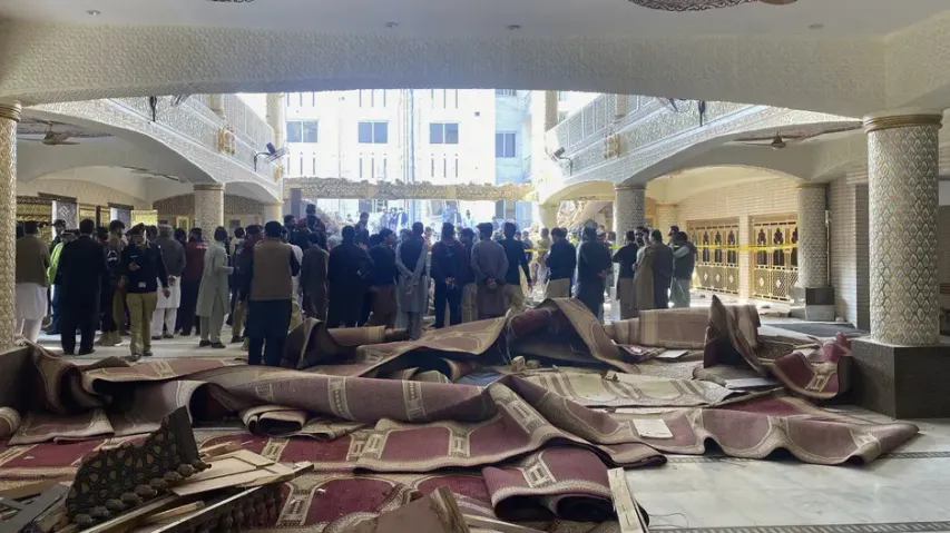 Over 60 killed, over 150 injured in Taliban suicide attack at mosque in high-security zone in Pakist