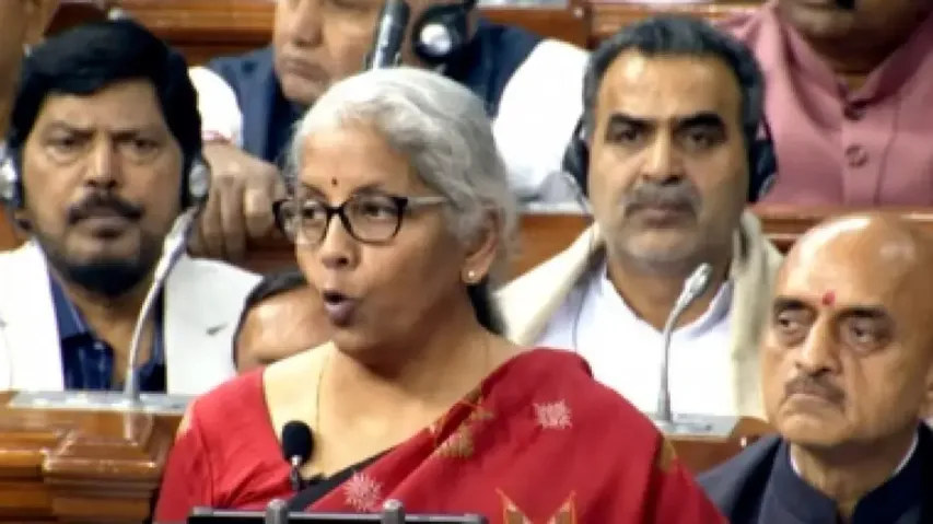Finance Minister Nirmala Sitharaman