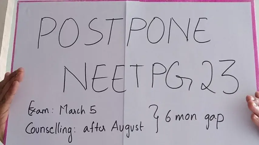 NEET PG 2023: Demand to postpone entrance examination grows louder