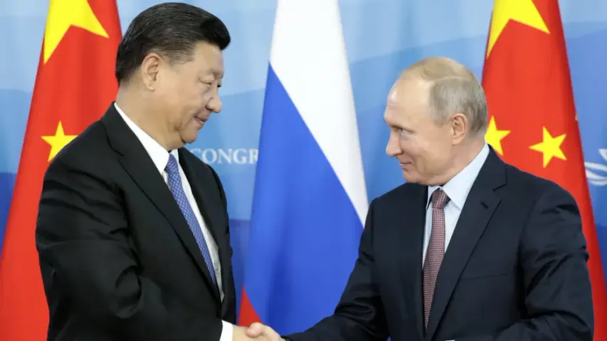 Xi Jinping and Putin 