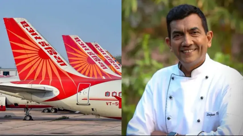 Sanjeev Kapoor hits out at Air India over unsatisfactory flight meals
