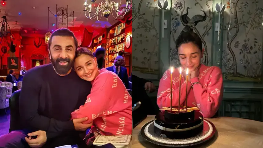 Alia Bhatt celebrates 30th birthday with husband Ranbir Kapoor in London – See Pics