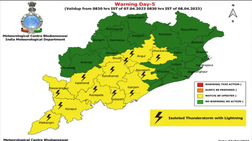 Odisha Weather Updates