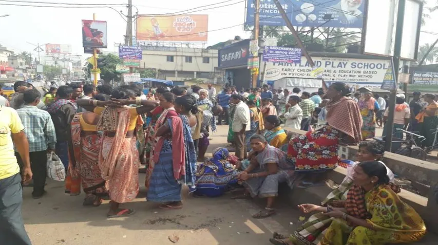 Labour Bazar of Millennium City