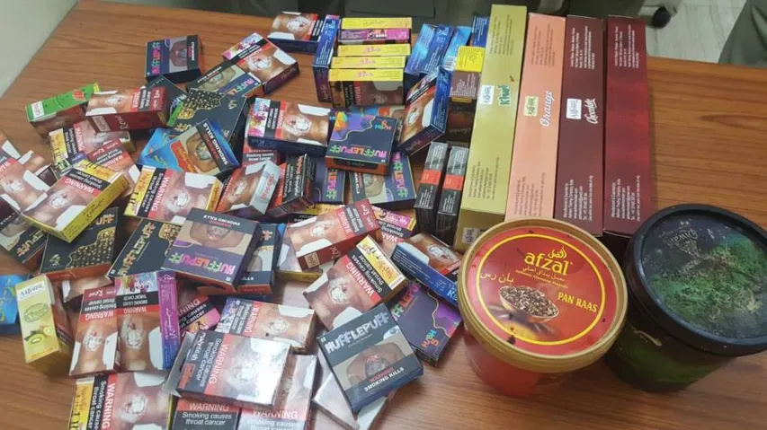 CP raids Hookah bars in capital city