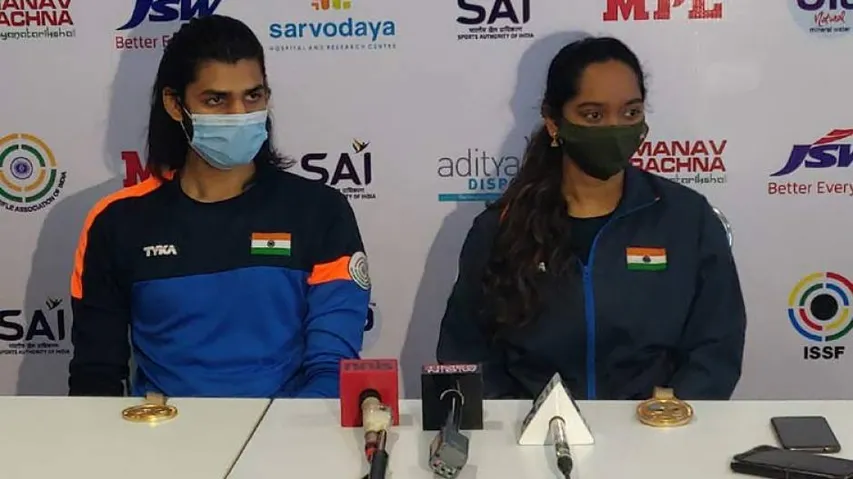 ISSF World Cup: Divyansh, Elavenil Claim 10m Mixed Air Rifle Gold For India