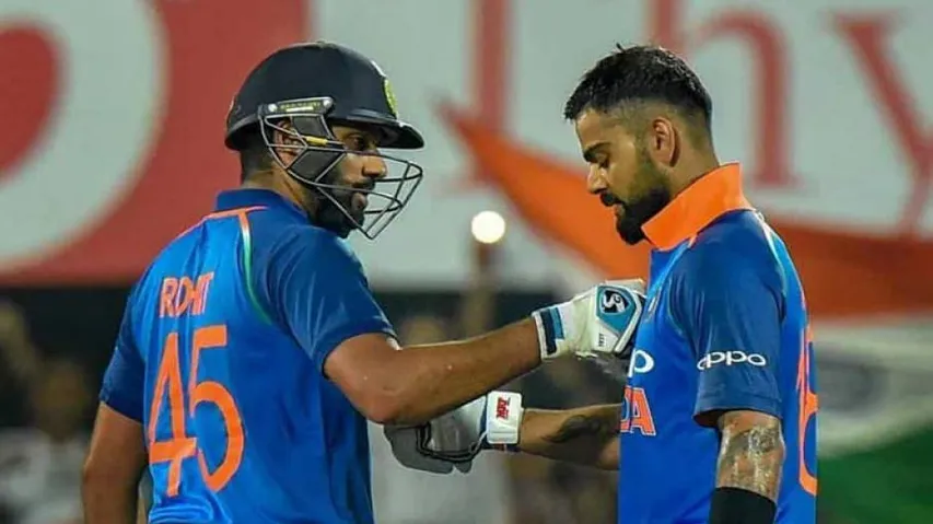 Rohit, Kohli star as India thrash West Indies in 1st ODI