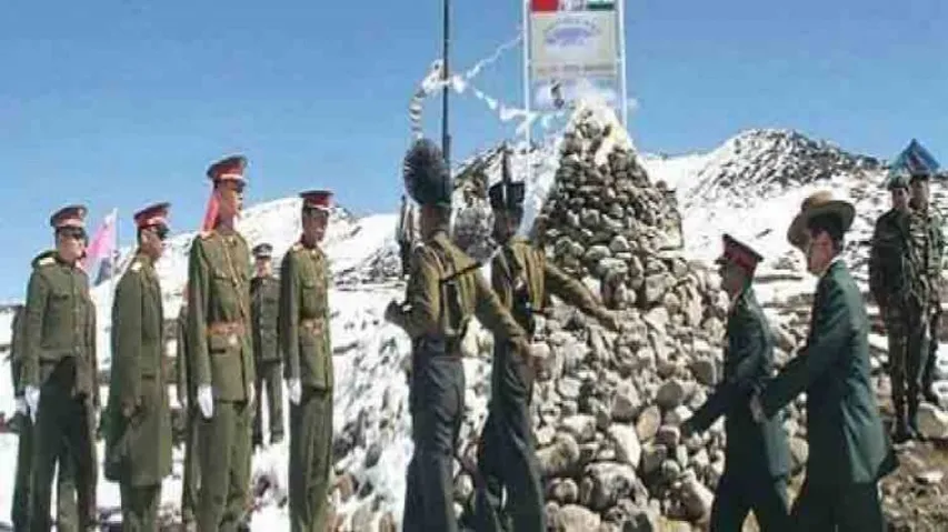 Indian and Chinese army meet in Eastern Ladakh