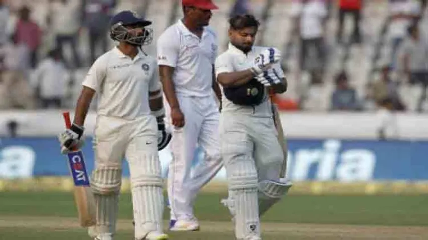 2nd Test: Rahane, Pant revive India on Day 2