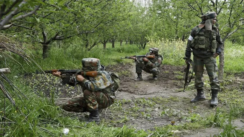Two soldiers, two militants killed in J&K gunfight
