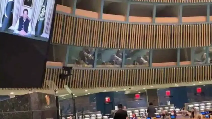 Indian Delegate Walks Out Of UNGA Protesting Pak PM Imran Khan's Diatribe Against India