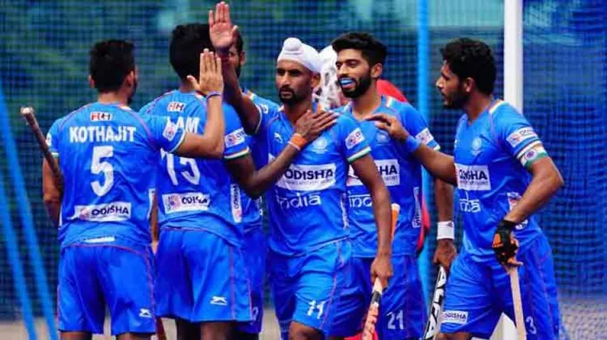 India Men Thrash NZ 5-0 To Win Olympic Test Event
