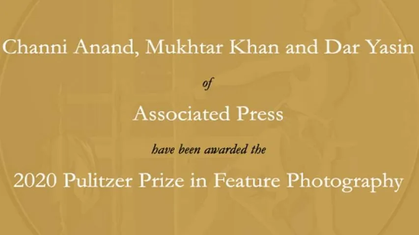 Three Indian photojournalists win 2020 Pulitzer Prize in feature photography