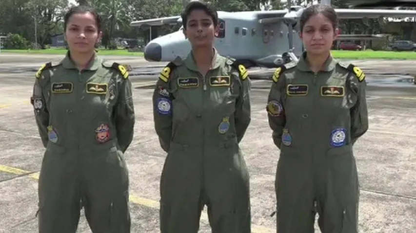 Indian Navy's First Batch Of Women Pilots Ready For Maritime Reconnaissance Mission On Dornier Aircraft