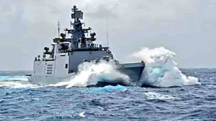 Any misadventure by anyone will be met with all force: Navy