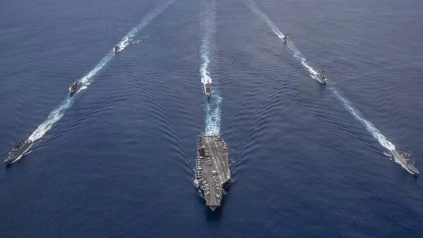Amid Border Row With China, Indian & US Navies Carry Out Drill
