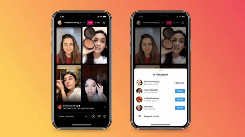 Instagram Live Rooms Now Allows 3 More Users In India