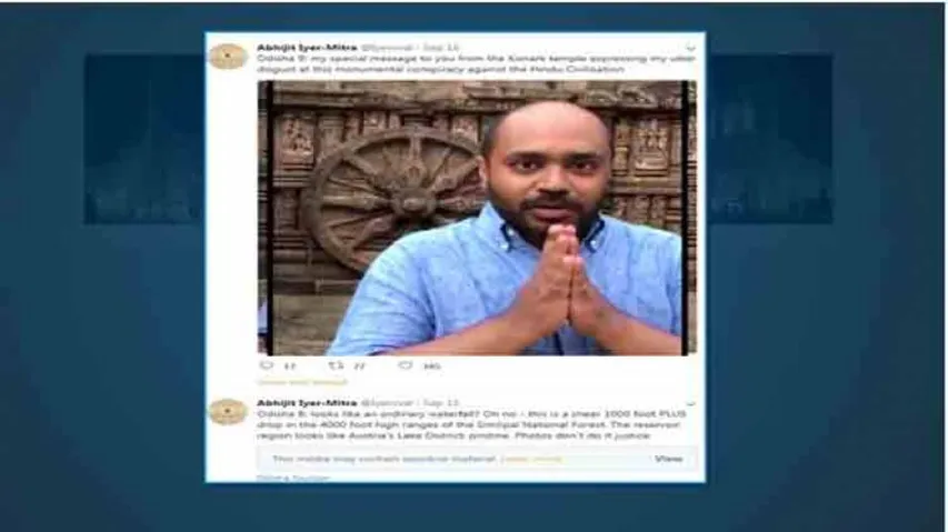 Abhijit Iyer's lawyer seeks security from Odisha Police
