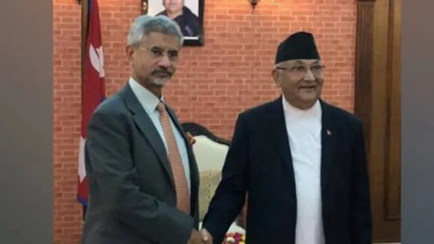 Jaishankar Holds 'Productive Discussions' With His Nepalese Counterpart