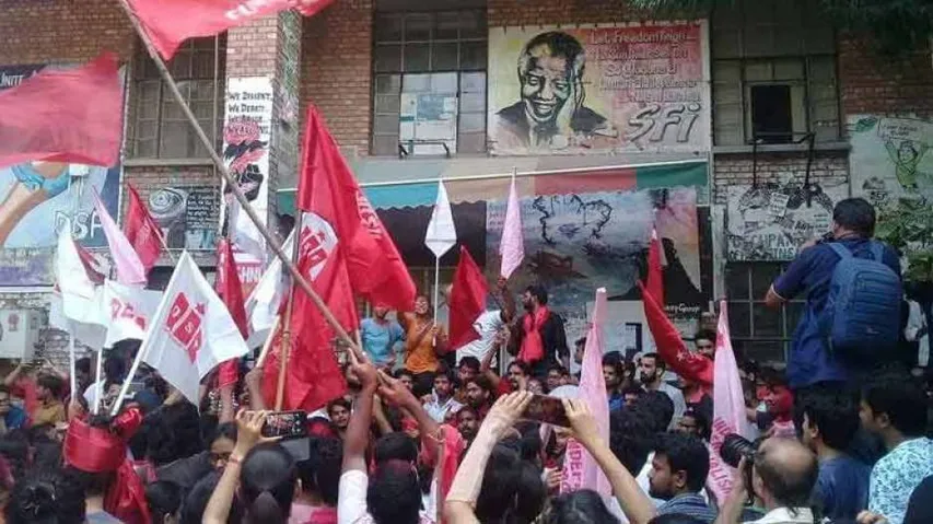 Left sweeps JNU Students' Union Poll