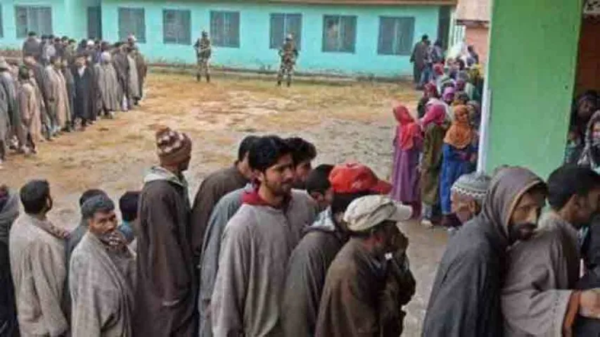 4th phase of J&K Panchayat polls: Voting begins