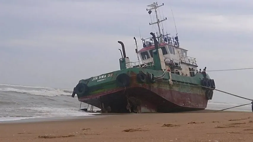 Puri Admin Issues Notice For Shifting Of Malaysian Cargo Ship Jin Hwa 32