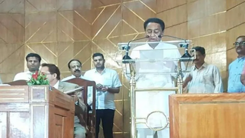 MP Chief Minister Kamal Nath takes oath as MLA