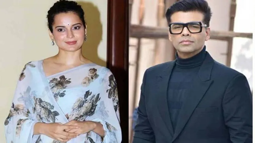 Kangana Ranaut Desperate To Be In 'Good Books' Of Karan Johar?