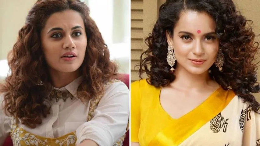 Kangana Ranaut, Taapsee Pannu Train Hard For Their Upcoming Flicks