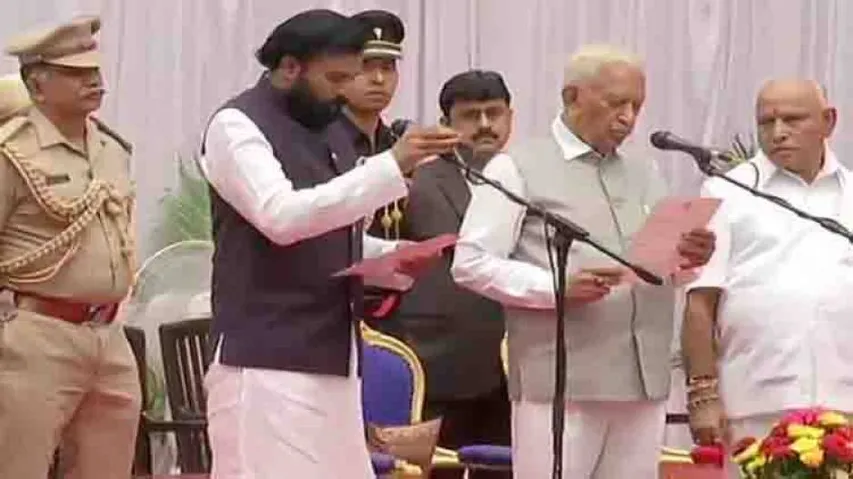 Yediyurappa Inducts 17 Ministers In First Cabinet Expansion