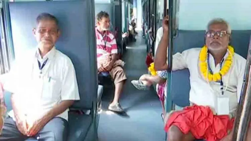 Train under senior citizen pilgrimage scheme flagged off from Berhampur