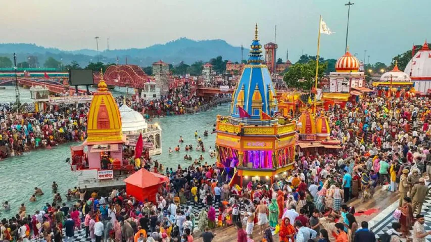 Kumbh Mela: Lakhs Of Devotees Gather For Shahi Snan In Haridwar To Take Holy Dip
