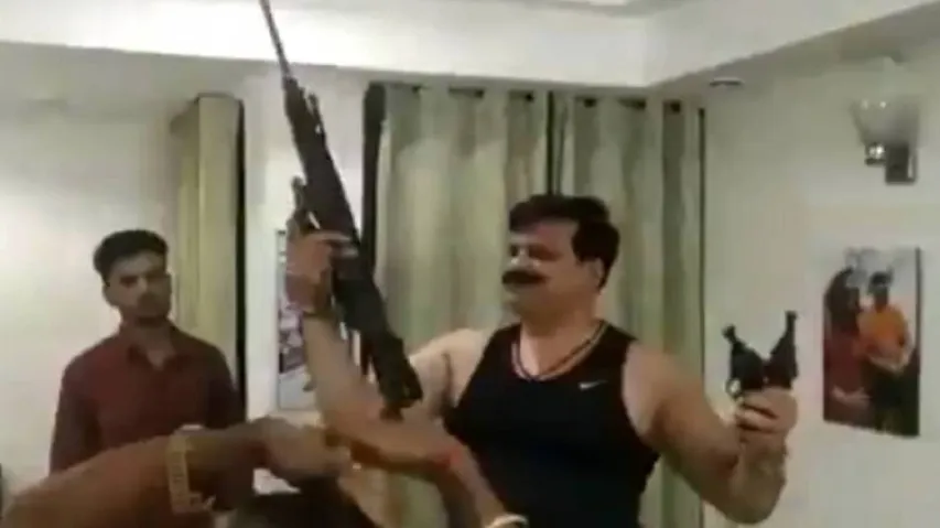 Arms licences of Uttarakhand MLA seen dancing with guns suspended