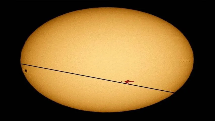 Rare Mercury transit across Sun on May 9