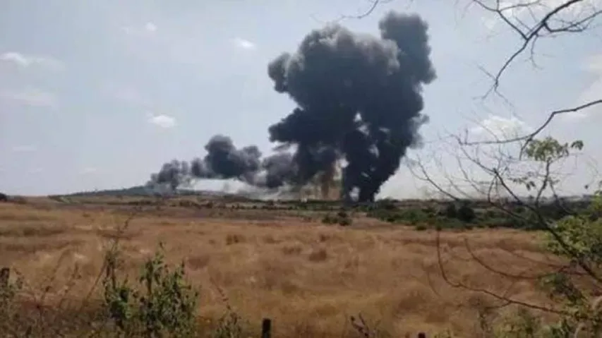 Navy's Mig 29k Crashes In Goa, Pilots Safe